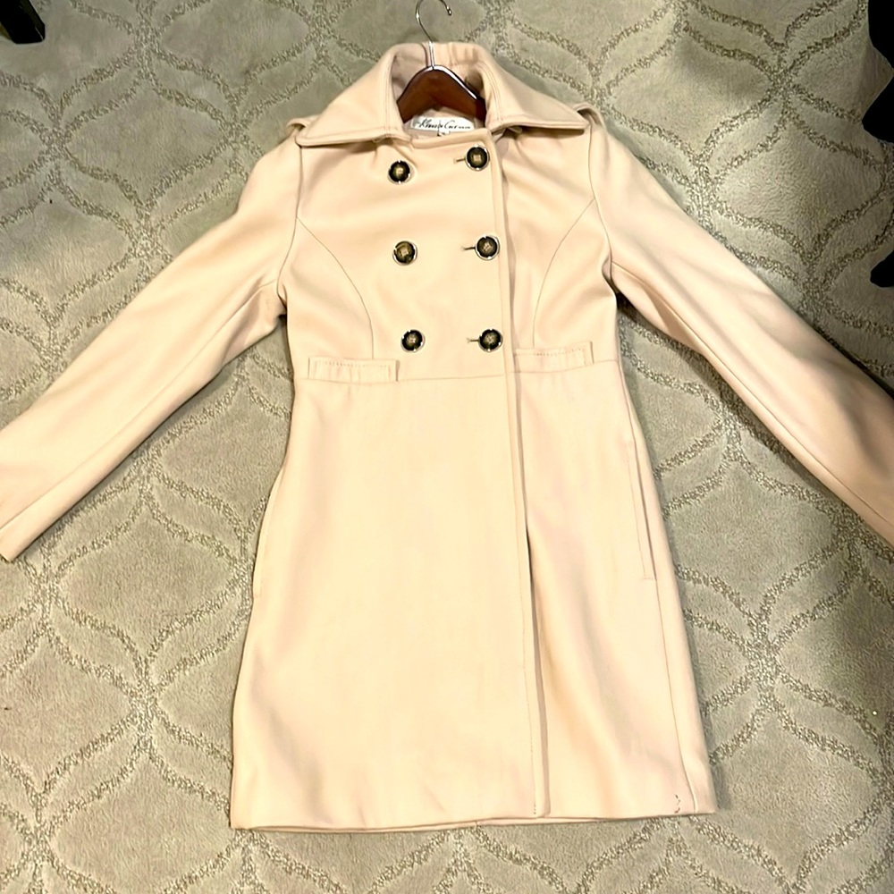 Kenneth Cole New York Hooded Pea coat size 2. Excellent condition
